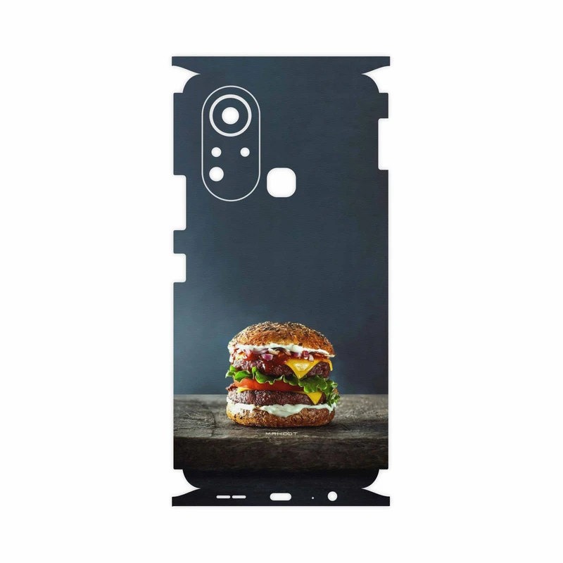 برچسب پوششی ماهوت مدل Hamburger-FullSkin مناسب برای گوشی موبایل اینفینیکس Hot 11s