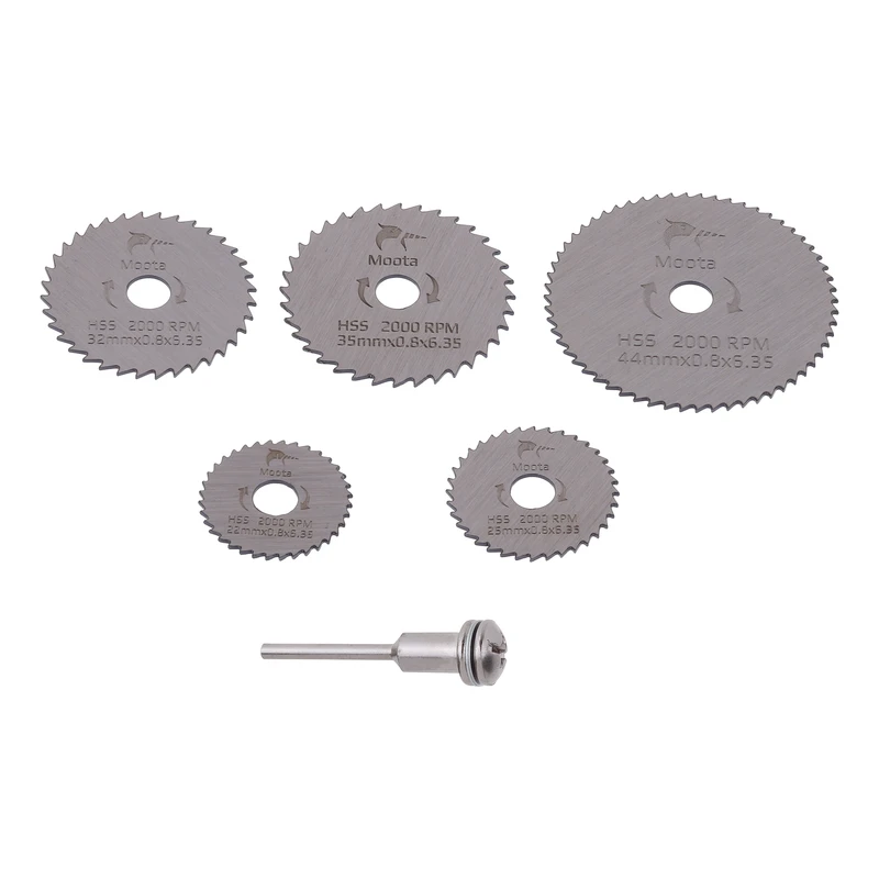 تیغ فرز موتا مدل مینیاتوری مجموعه 6 عددی	