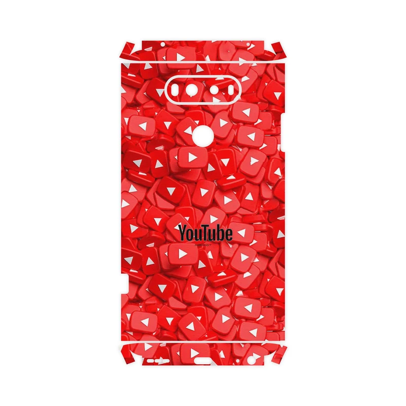 برچسب پوششی ماهوت مدل Youtube-FullSkin مناسب برای گوشی موبایل ال جی V20