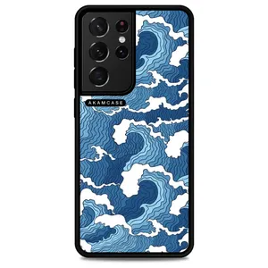 AKAM AMC-WSGS21U-BLUE-20 Cover For Samsung Galaxy S21 Ultra