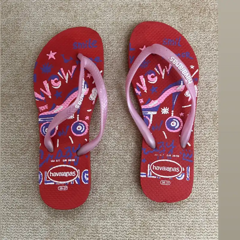 دمپایی لاانگشتی زنانه هاواینس مدل Br10