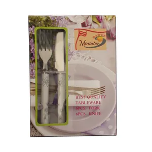 سرویس کارد و چنگال میوه خوری 12 پارچه مینیاتور کد ST3