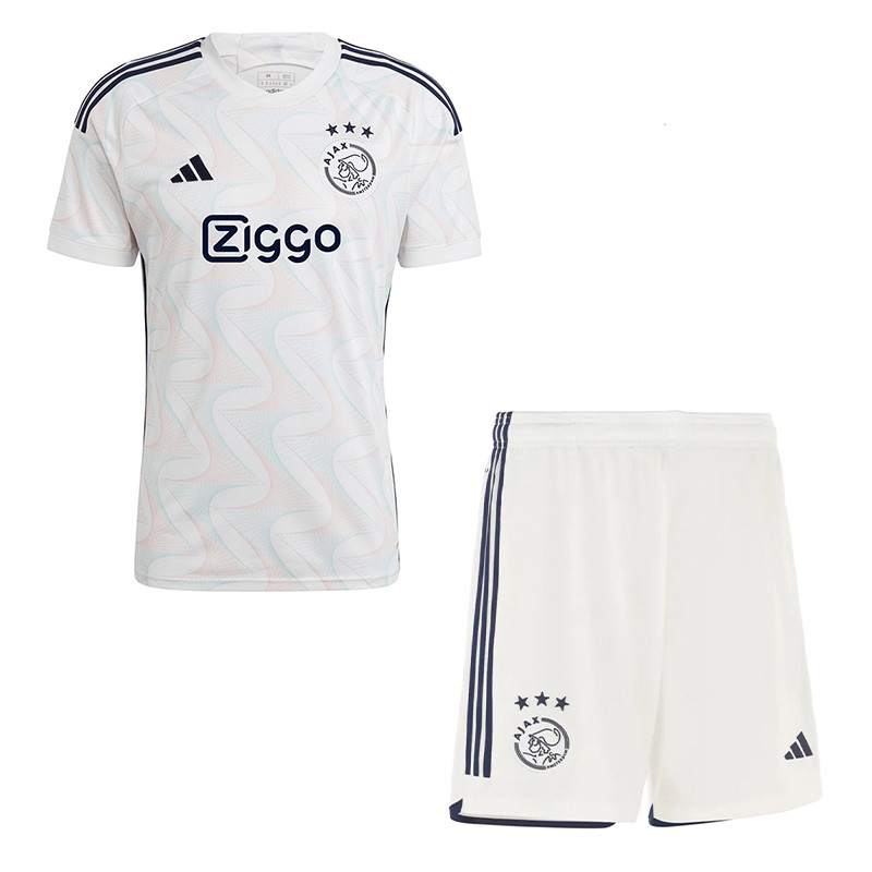 ست تی شرت و شلوارک ورزشی مردانه مدل آژاکس کد Away 2024