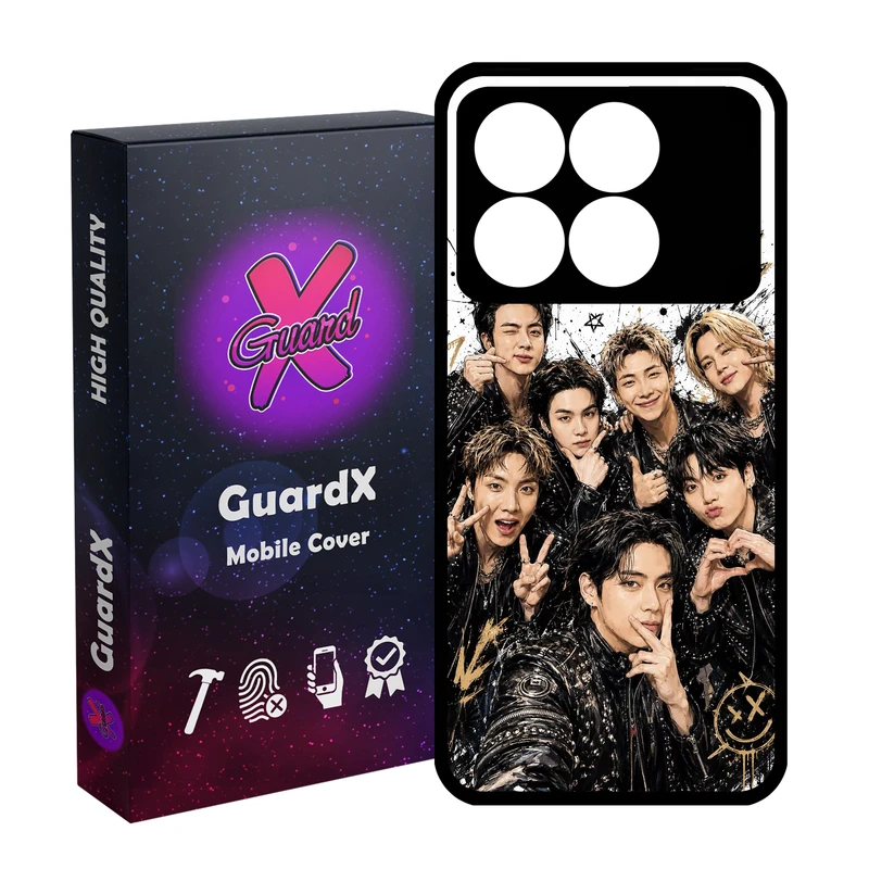 کاور گارد ایکس طرح موسیقی مدل 11060 مناسب برای گوشی موبایل شیائومی Poco X6 Pro 5G / Redmi K70E