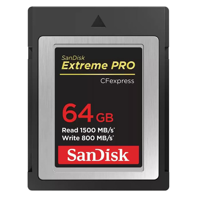 کارت حافظه CFexpress سن دیسک مدل Extreme Pro استاندارد Type B سرعت 1500MB/s ظرفیت 64 گیگابایت