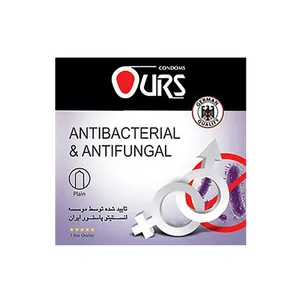 کاندوم اورز مدل Antibacterial And Antifungal بسته 3 عددی
