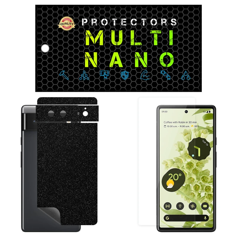 محافظ صفحه نمایش مولتی نانو مدل X-SFG مناسب برای گوشی موبایل گوگل Pixel 6 به همراه برچسب پوششی