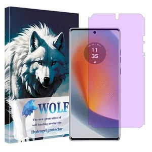 Wolf Eye Care model anti purple screen protector suitable for Motorola Edge 50 mobile phone