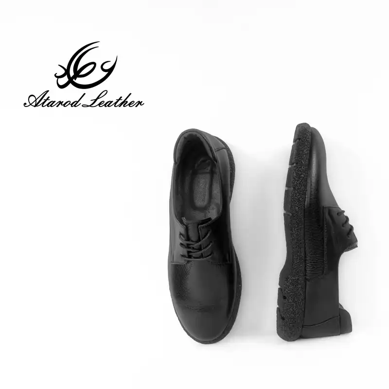 کفش زنانه چرم عطارد مدل چرم طبیعی کد SH238