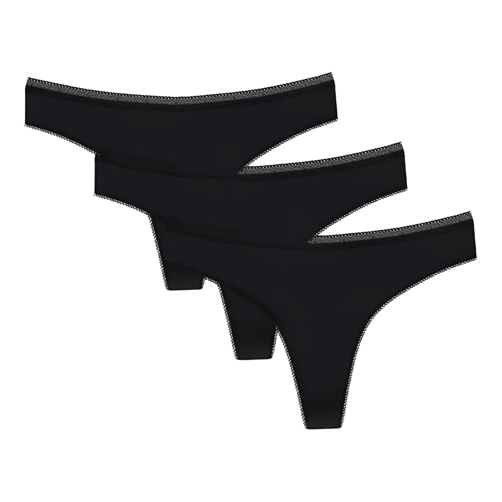  شورت زنانه ال سی وایکیکی مدل w45630z8 مجموعه 3 عددی -  - 1
