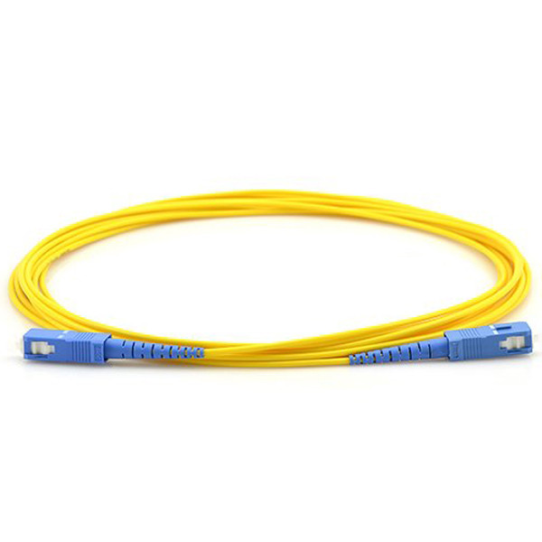 پچ کورد فیبر نوری مدل 1m SC/UPC to SC/UPC 9/125 Single-mode Simplex LSZH 2.0mm