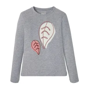 تی شرت آستین بلند دخترانه پیپرتس مدل p0098