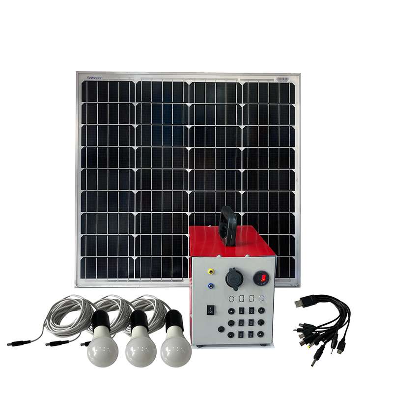 سیستم روشنایی و پاوربانک خورشیدی مدل TG6018-60W