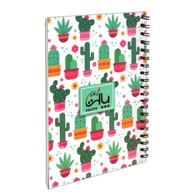 دفتر برنامه ریزی 80 برگ عالیان سپهر طرح کاکتوس پالت