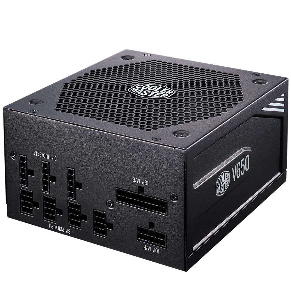 منبع تغذیه کامپیوتر کولر مستر مدل V650 GOLD V2 FULL MODULAR