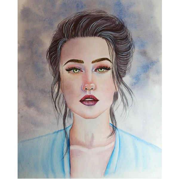 نقاشی آبرنگ مدل ۰۰۱ نقاشی آبرنگ مدل ۰۰۱