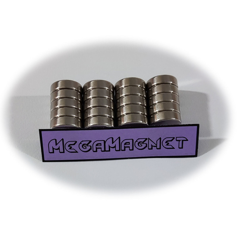 آهن ربا مدل نئودیمیوم دیسک D10x3 بسته 10 عددی