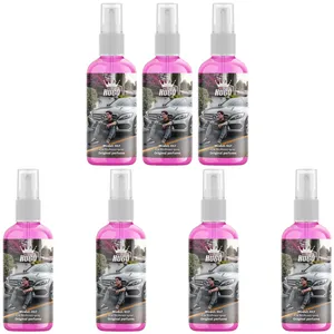 اسپری خوشبو کننده خودرو هوگو مدل 017 با رایحه Perfume حجم 50 میلی لیتر بسته 7 عددی