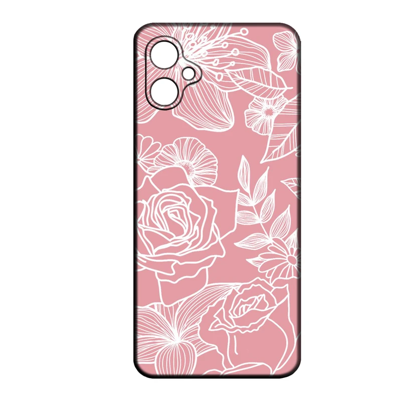 کاور طرح گل کد 083 مناسب برای گوشی موبایل سامسونگ Galaxy A06  