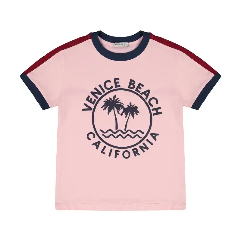 تی شرت آستین کوتاه بچگانه ایزی دو مدل 2181294-84