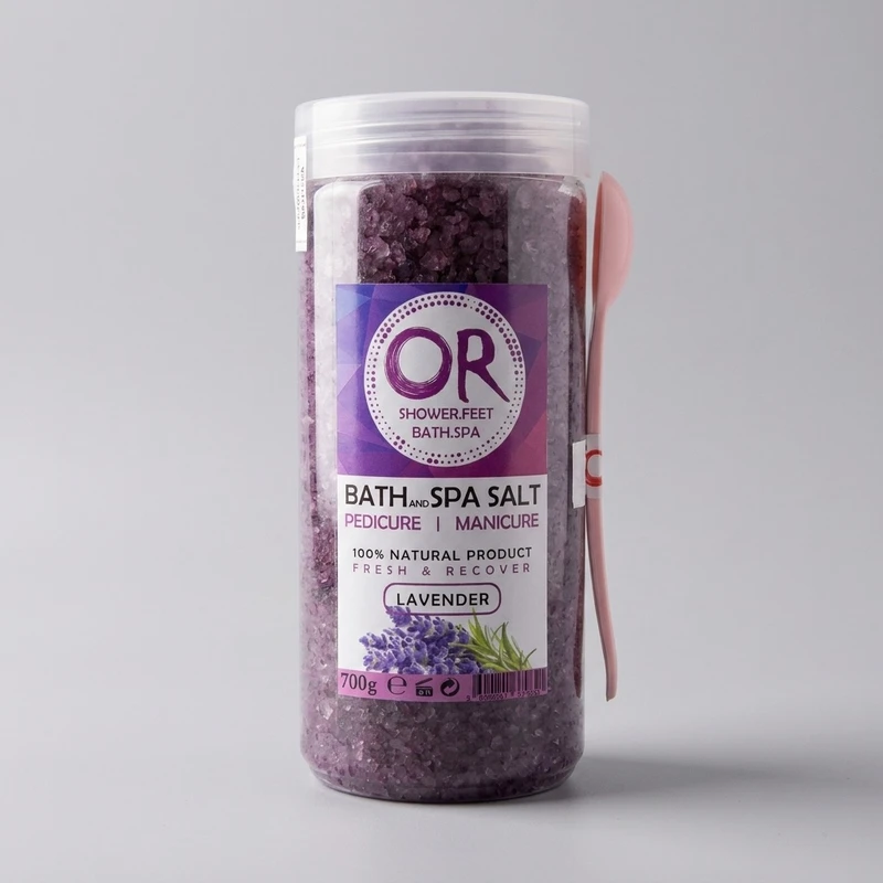 نمک حمام اور مدل Lavender وزن 800 گرم