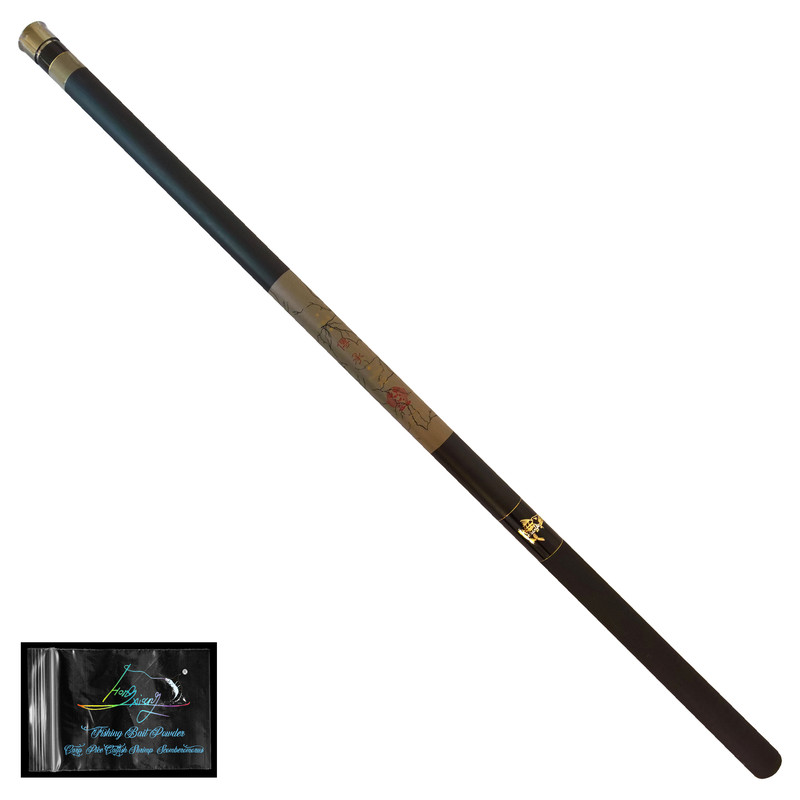 چوب ماهیگیری هوآینو مدل Crbon 7.20 به همراه طعمه ماهیگیری