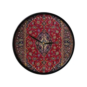 ساعت دیواری مدوپد طرح فرش کاشان مدل C-Kashan09