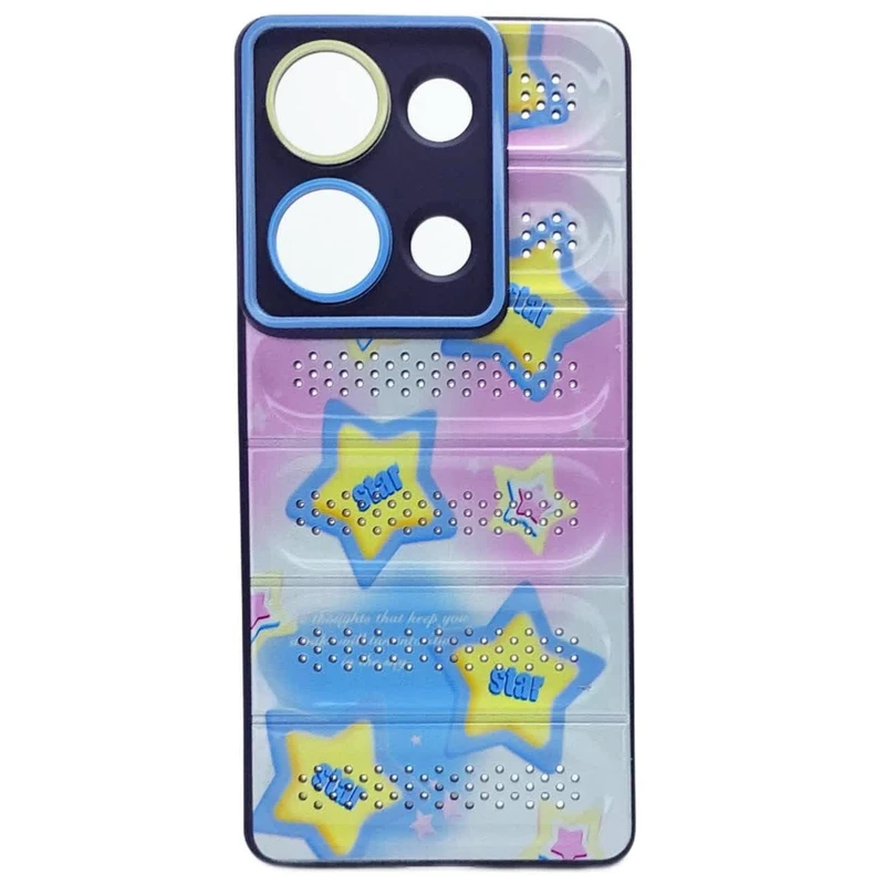 کاور قاب آوش طرح عروسکی مدل دخترانه 03 مناسب برای گوشی موبایل شیائومی REDMI NOTE13 PRO 4G