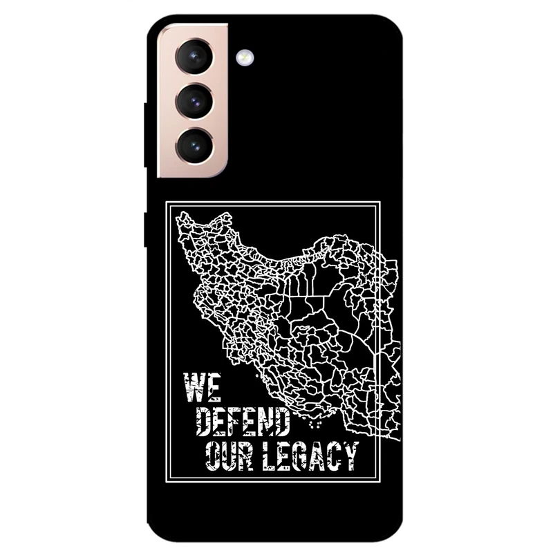 کاور مگافون طرح ایران مدل 1886 مناسب برای گوشی موبایل سامسونگ Galaxy S21 / S21 5G       