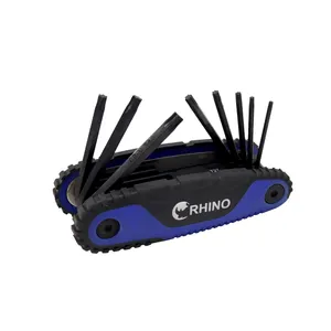 آچار آلن ستاره ای رینو مدل مشتی کد YP-T9-T40 مجموعه 8 عددی
