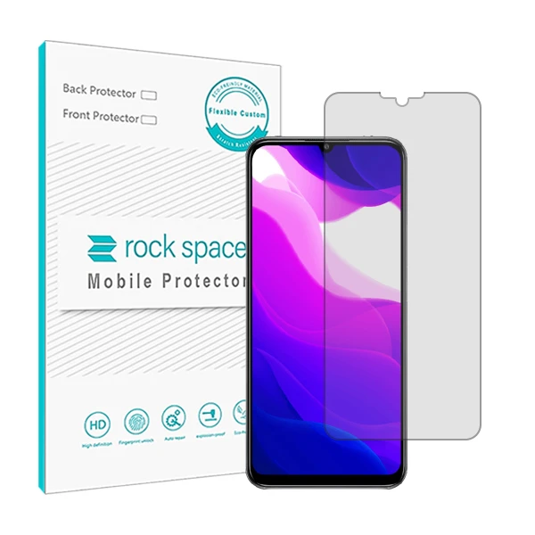 محافظ صفحه نمایش شفاف راک اسپیس مدل HyGEL مناسب برای گوشی موبایل شیائومی Mi 10 Lite
