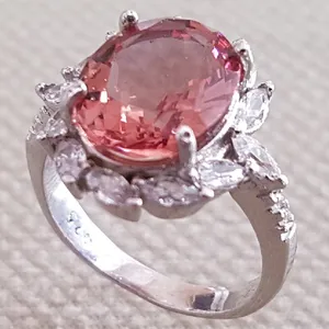 انگشتر نقره زنانه مدل PL95