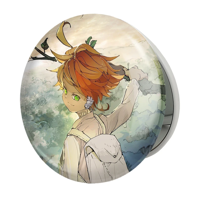 آینه جیبی خندالو طرح اما انیمه ناکجاآباد موعود مدل تاشو کد 12716 