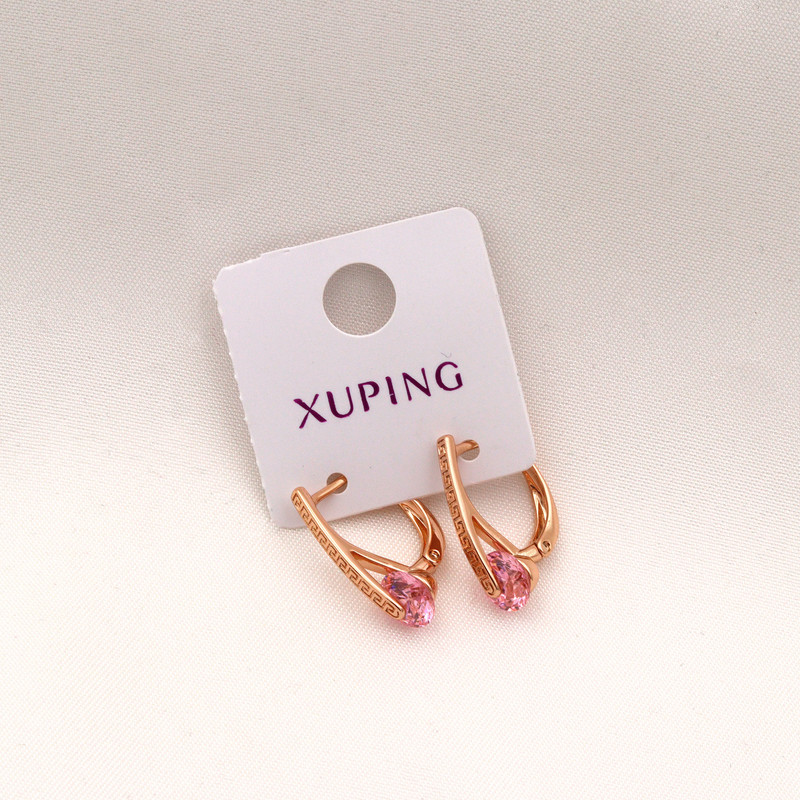 گوشواره زنانه ژوپینگ مدل نگین کد TE-10 گوشواره زنانه ژوپینگ مدل نگین کد TE-10