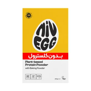 پودر پروتئین سویا و غلات مناسب کیک و شیرینی نیواگ - 250 گرم