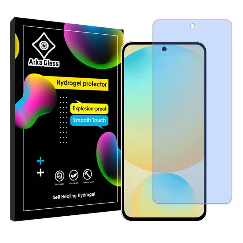 محافظ صفحه نمایش ضداشعه آبی آرکا گلس مدل Eye Car مناسب برای گوشی موبایل سامسونگ Galaxy M55 5G