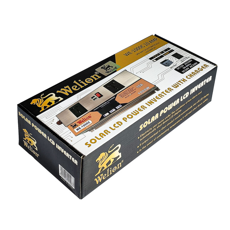 اینورتر شارژر ویلیون مدل WE-1000C ظرفیت 1000 وات