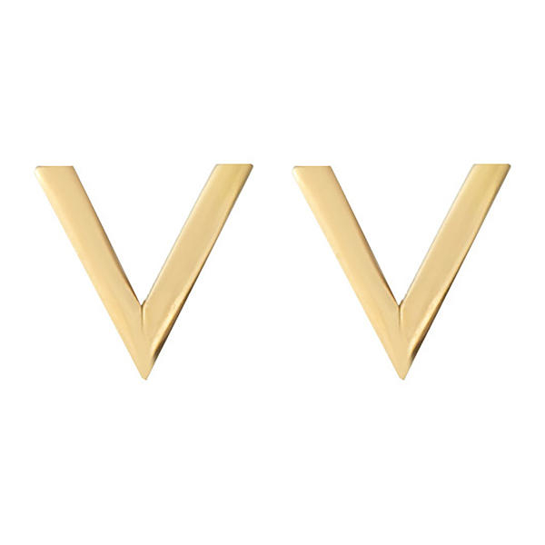 گوشواره طلا 18 عیار زنانه کانیار گالری کد GOA7