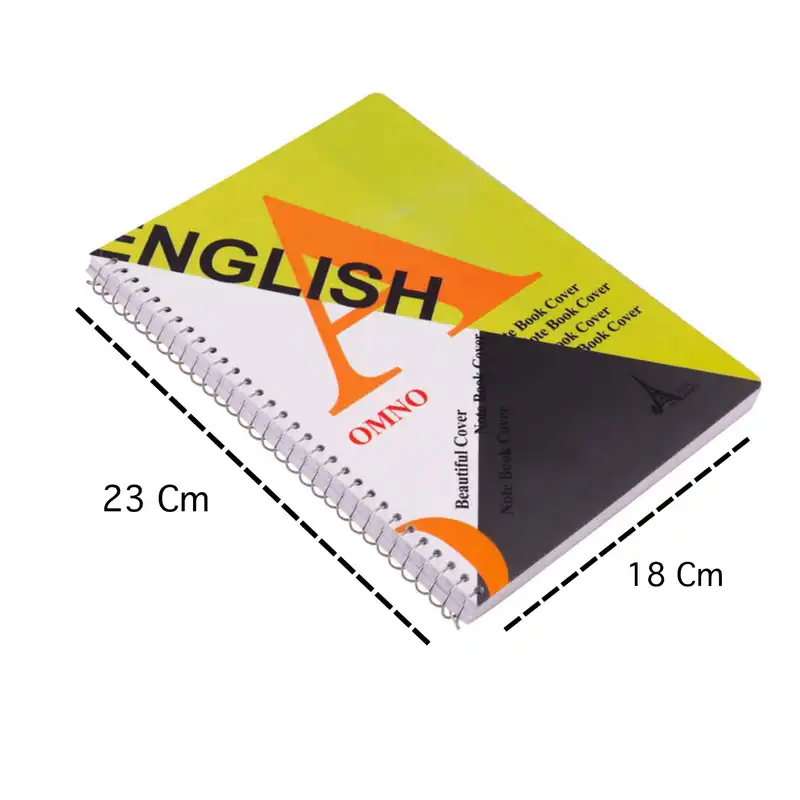 دفتر زبان 80 برگ ایفل کد 80