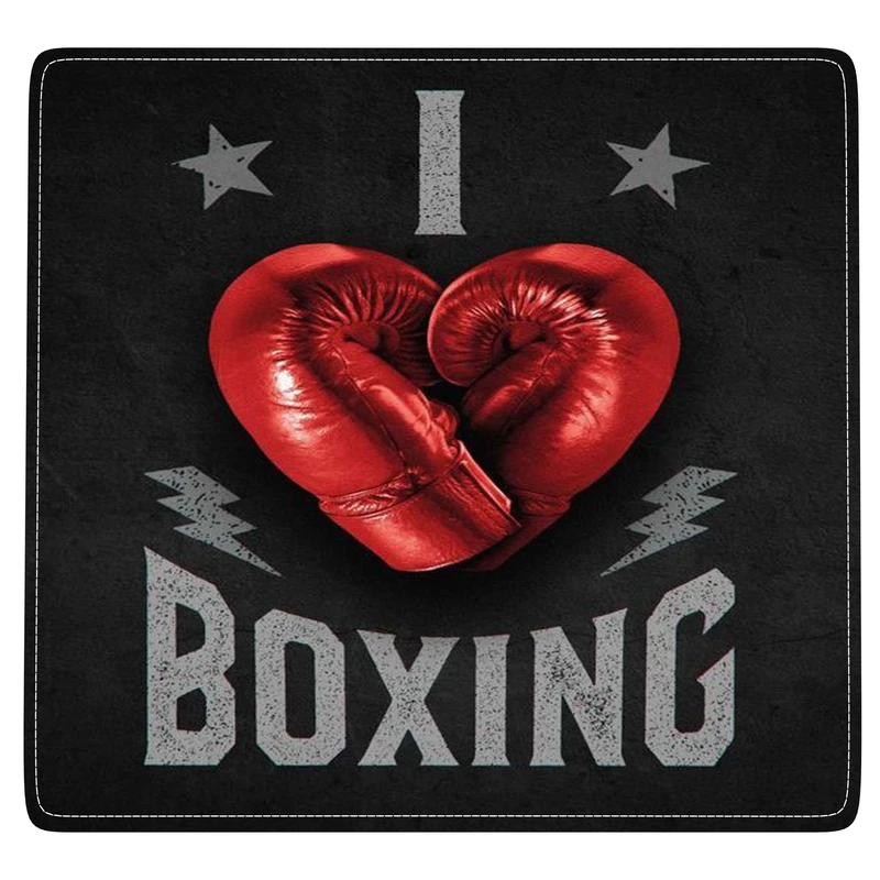 ماوس پد آی تمر مدل i love boxing کد 9