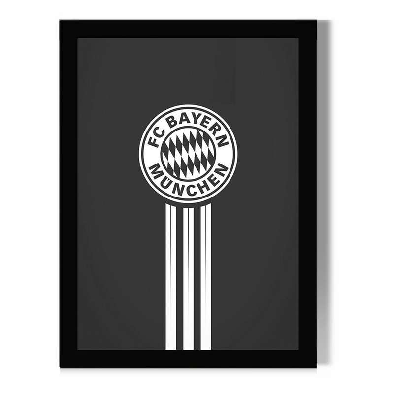 تابلو مدل دیواری طرح بایرن مونیخ Bayern Munich کد FD515