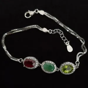 دستبند نقره زنانه مدل 03