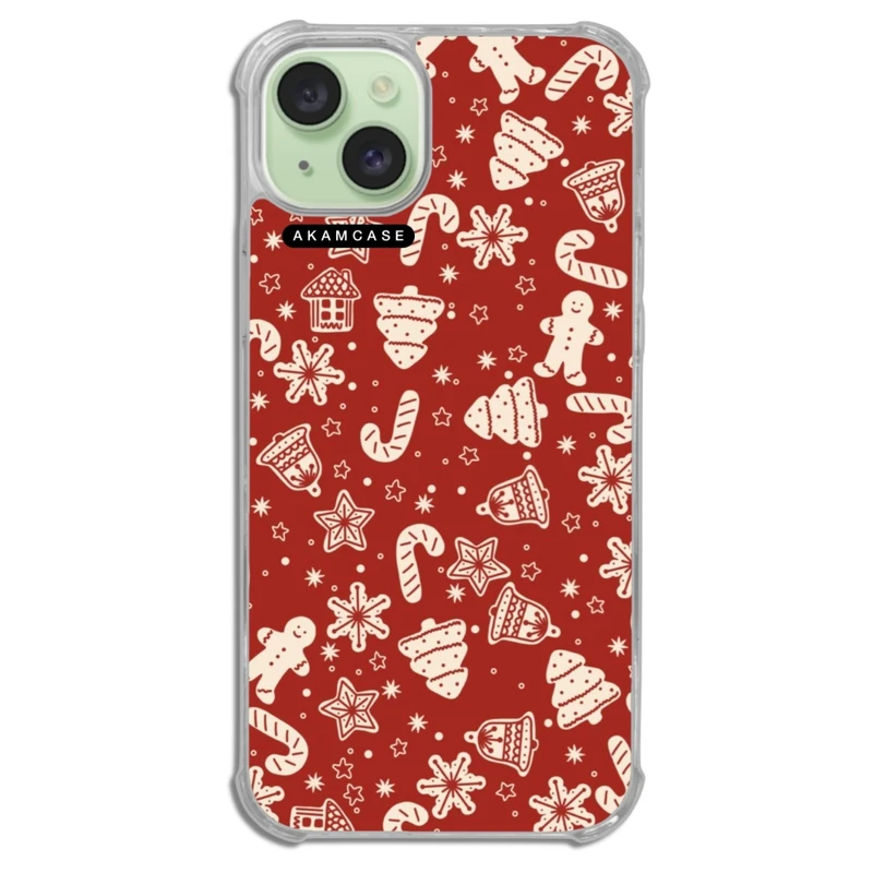 کاور آکام مدل AMCWTA15PLUS-CHRISTMAS5 مناسب برای گوشی موبایل اپل iPhone 15 Plus