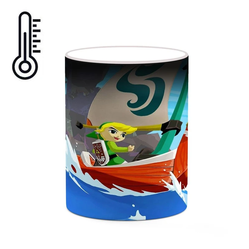 ماگ حرارتی کاکتی مدل بازی زلدا The Legend Of Zeldaː The Wind Waker کد mgh30989