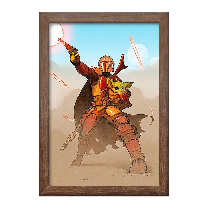 تابلو خندالو طرح جنگ ستارگان (Star Wars) کد F214