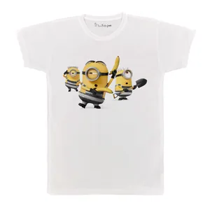 تی شرت آستین کوتاه بچگانه پرمانه طرح من نفرت انگیز مینیون ها کد pmt.7077