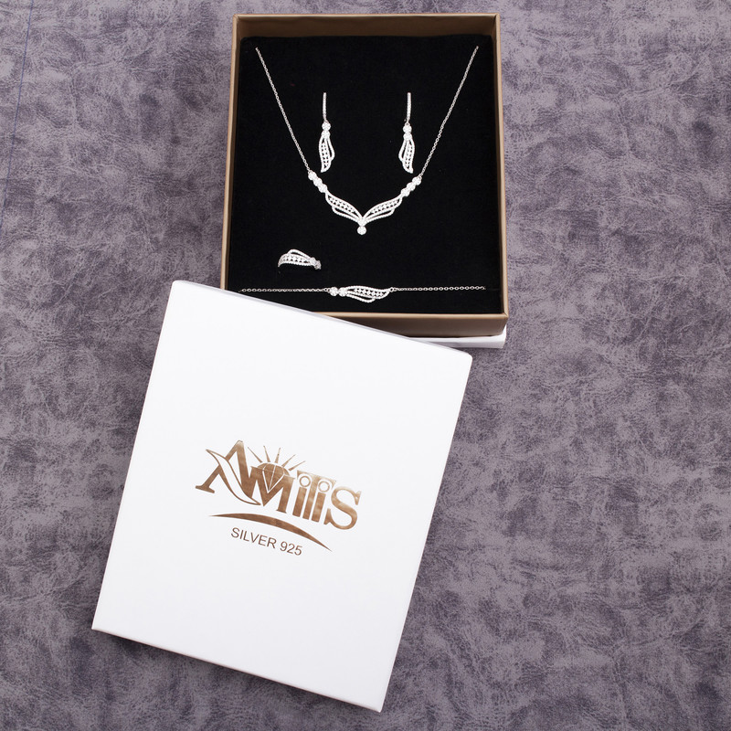 سرویس نقره زنانه مدل AMT-N207 سرویس نقره زنانه مدل AMT-N207