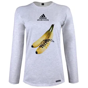 تی شرت آستین بلند زنانه مدل Impossible Is Nothing کد MH1405