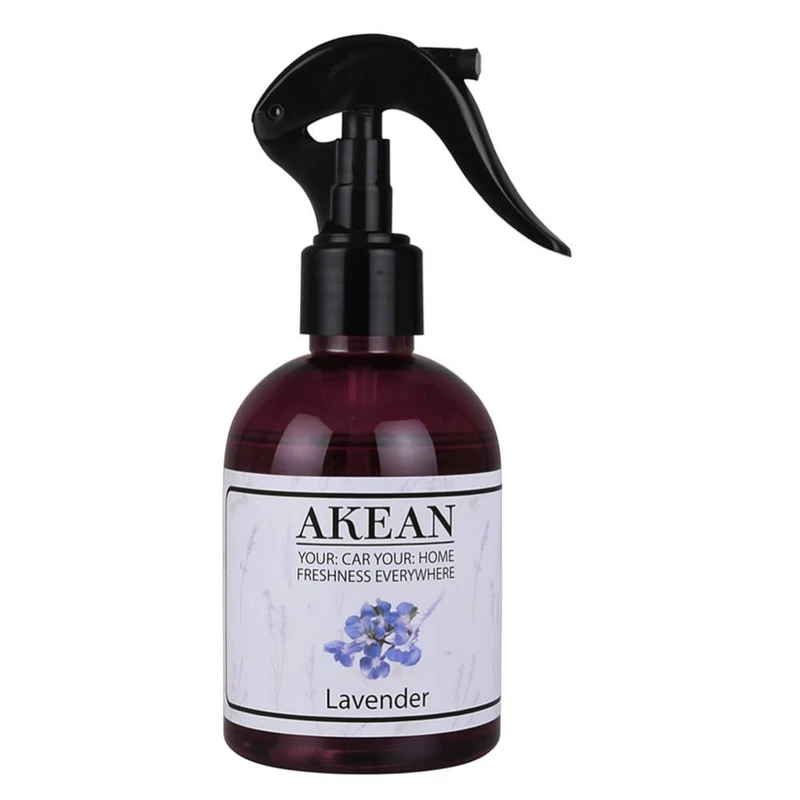 اسپری خوشبو کننده هوا آکیان مدل ۳۷۴۲ رایحه لوندر وزن ۲۲۰ گرم حجم ۲۰۰ میلی لیتر
