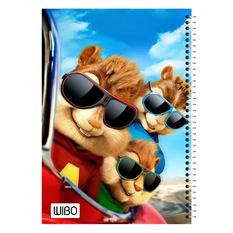 دفتر مشق 50 برگ ویبو مدل پسرانه بسته 6 عددی